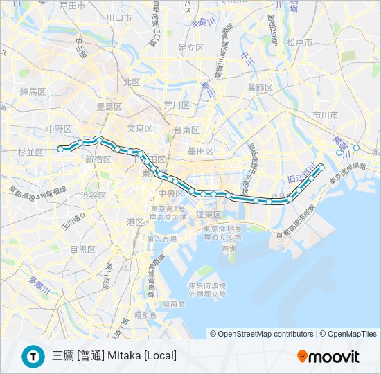 東西線 TOZAI LINE 地下鉄 - メトロの路線図