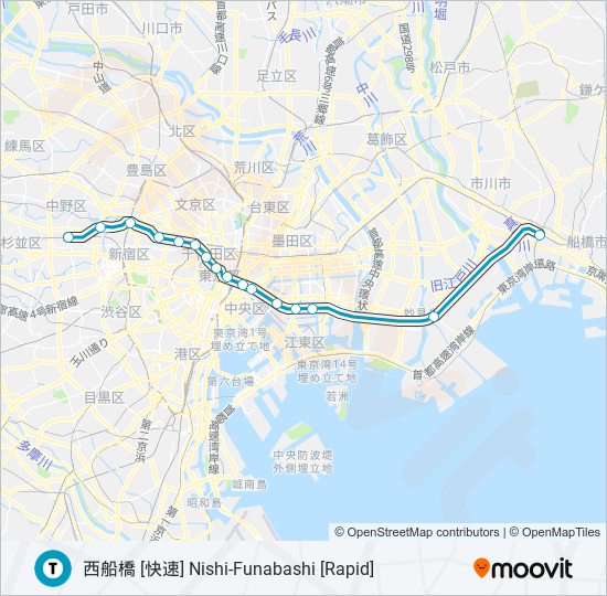 東西線 TOZAI LINE 地下鉄 - メトロの路線図