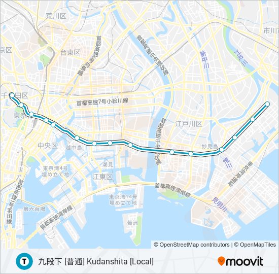 東西線 TOZAI LINE 地下鉄 - メトロの路線図