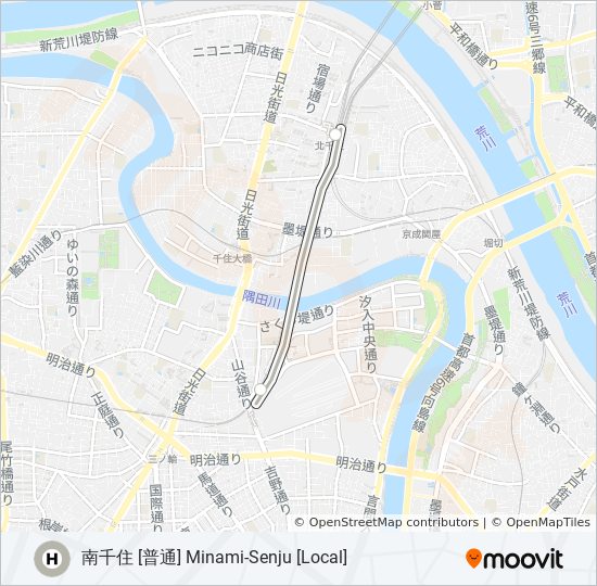 日比谷線 HIBIYA LINE 地下鉄 - メトロの路線図