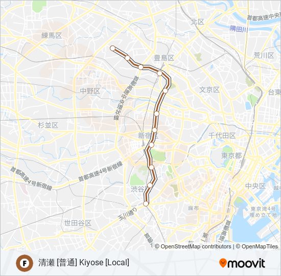 副都心線 FUKUTOSHIN LINE 地下鉄 - メトロの路線図