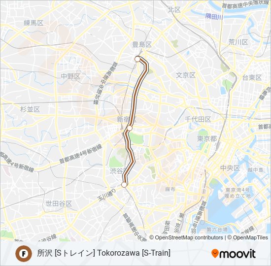 副都心線 FUKUTOSHIN LINE 地下鉄 - メトロの路線図