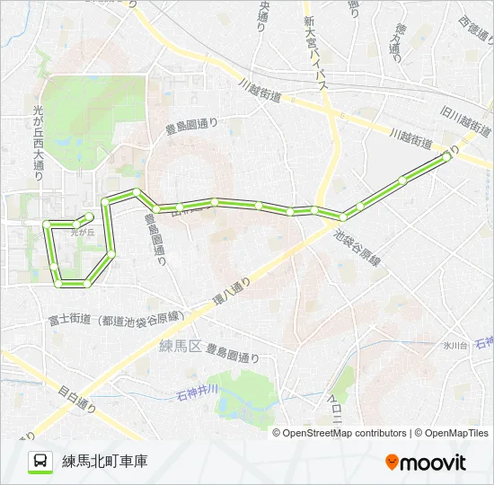 光01 Bus Line Map