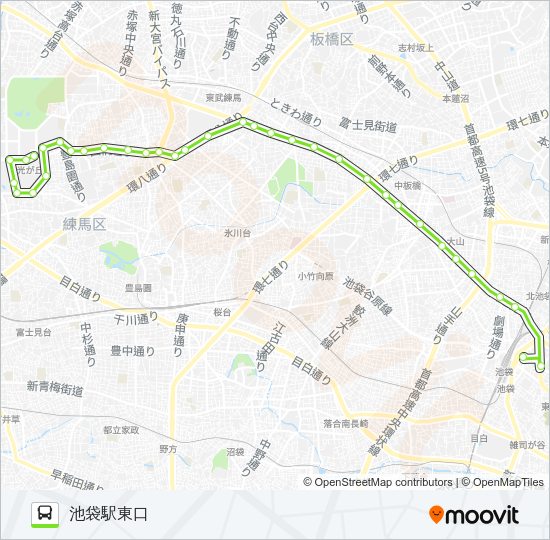 光02 Bus Line Map