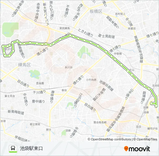 光02 Bus Line Map