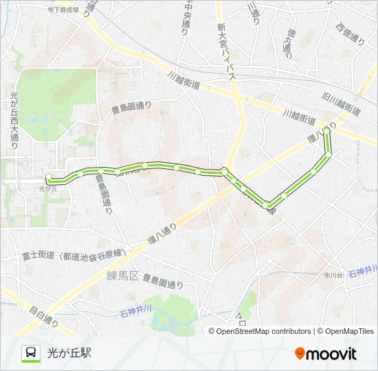 光04 バスの路線図