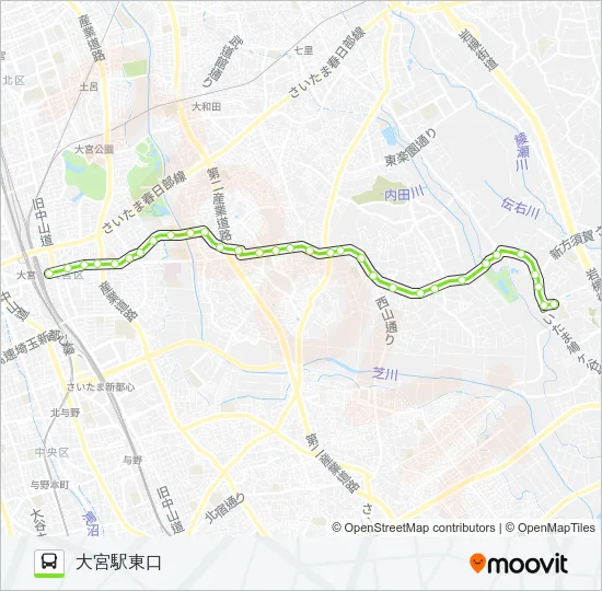 大02 バスの路線図