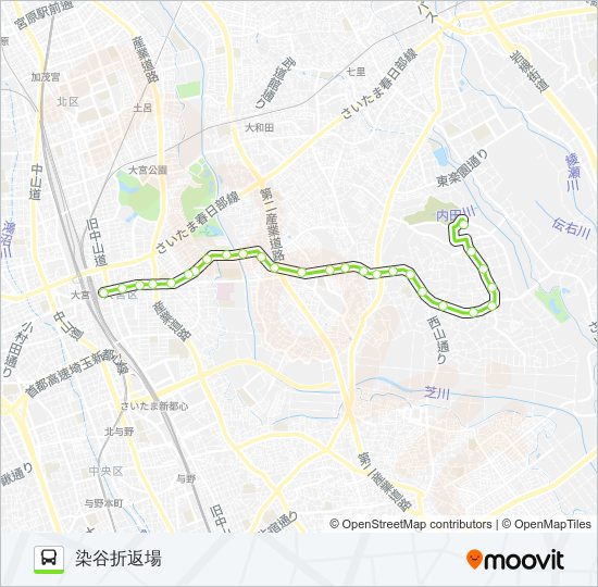 大03 bus Line Map