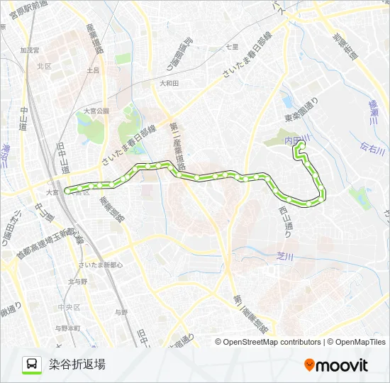 大03 バスの路線図