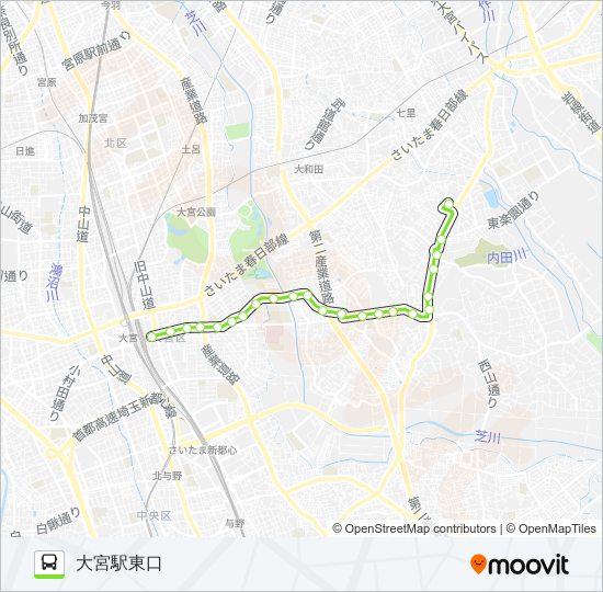 大04 バスの路線図