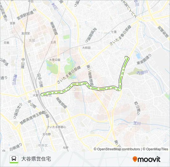 大04 バスの路線図