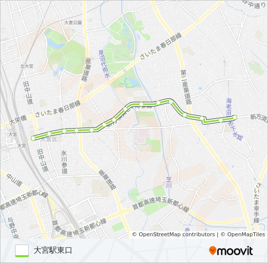 大05 bus Line Map