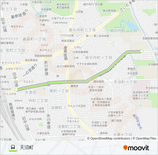 大08 Bus Line Map