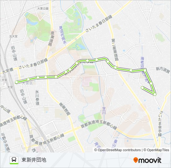 大10 Bus Line Map