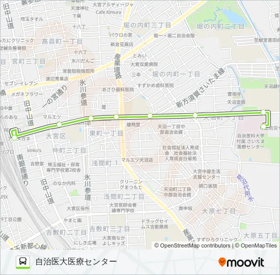 大11 Bus Line Map