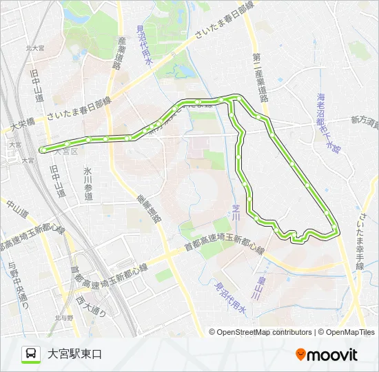 大12 Bus Line Map