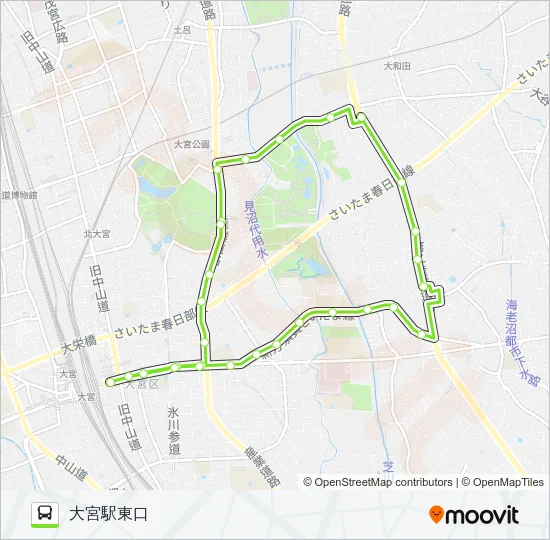 大15 Bus Line Map