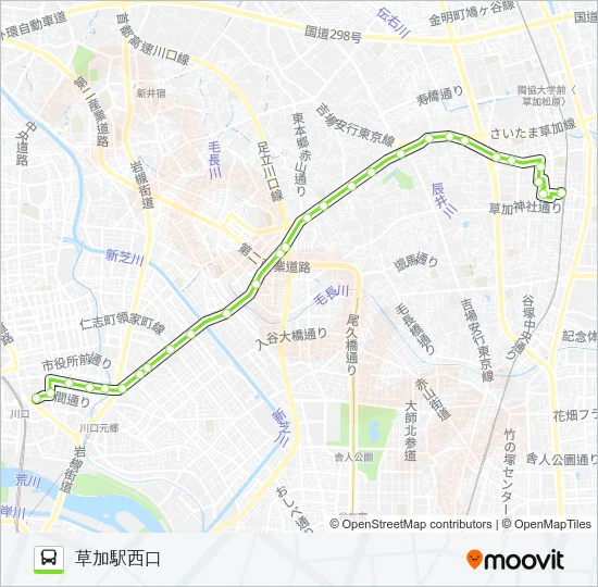 川11 Bus Line Map