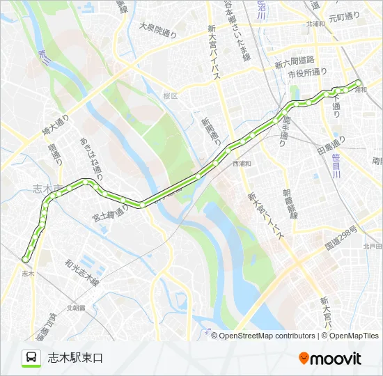 志01 Bus Line Map