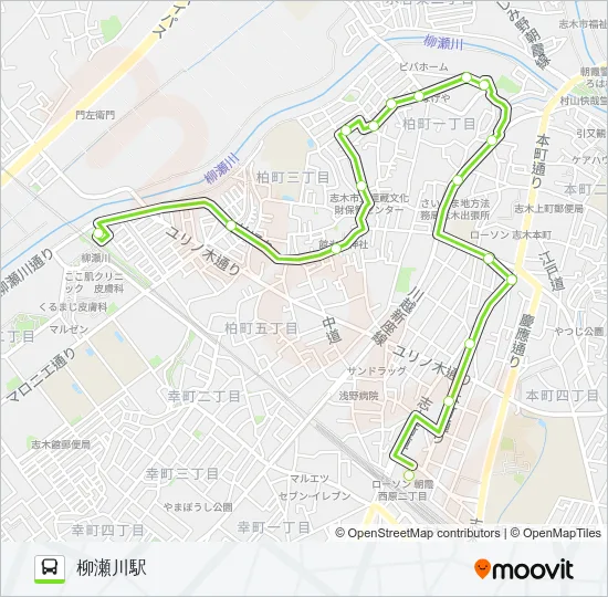 志04 バスの路線図