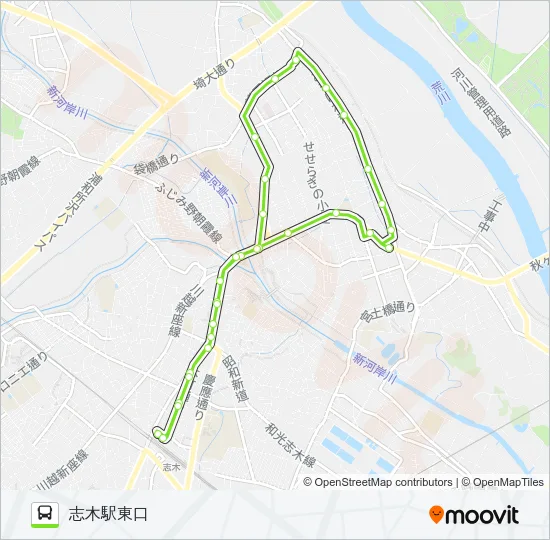 志05 バスの路線図