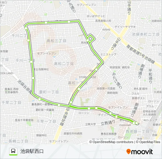 池03 Bus Line Map