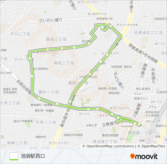 池04 bus Line Map