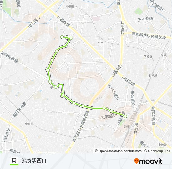 池05 Bus Line Map