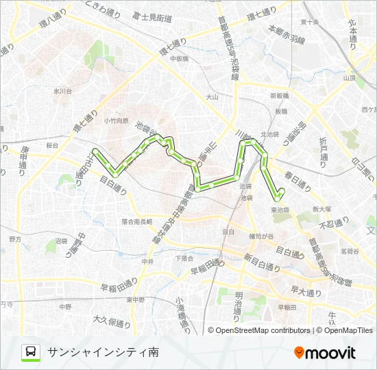 池07 Bus Line Map