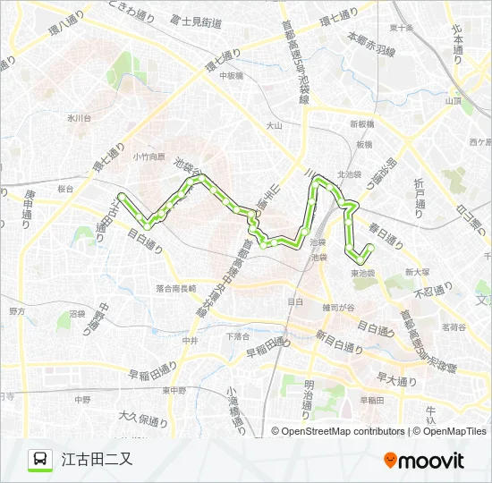 池07 Bus Line Map