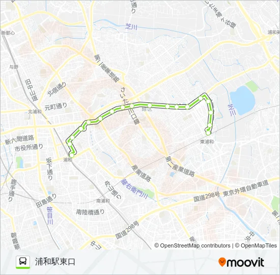浦09 Bus Line Map