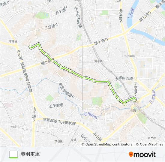 王23 bus Line Map