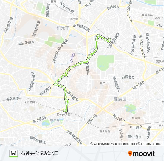 石02 Bus Line Map