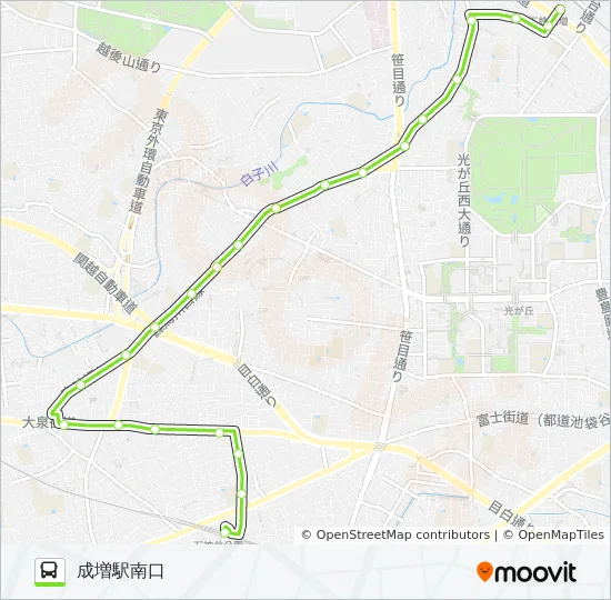 石02 Route Schedules Stops Maps 成増駅南口 Updated