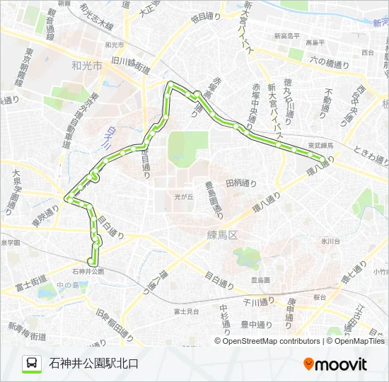 石03 Bus Line Map