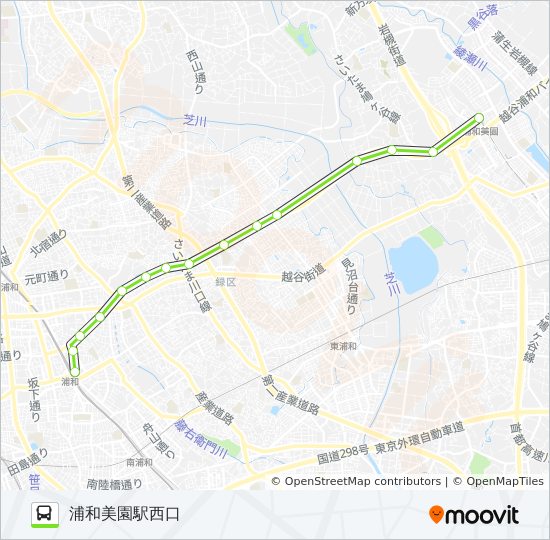 美01 bus Line Map