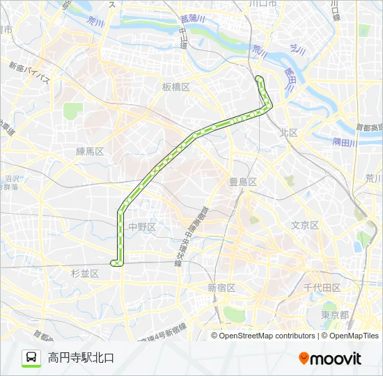 赤31 バスの路線図