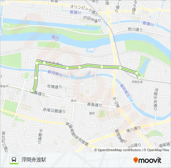 高02 Bus Line Map