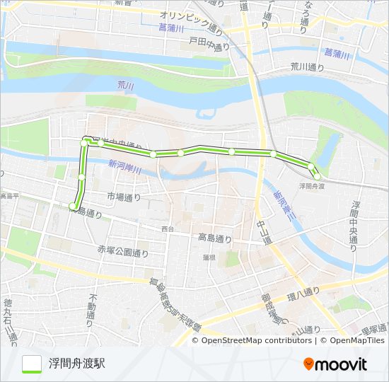 高02 bus Line Map