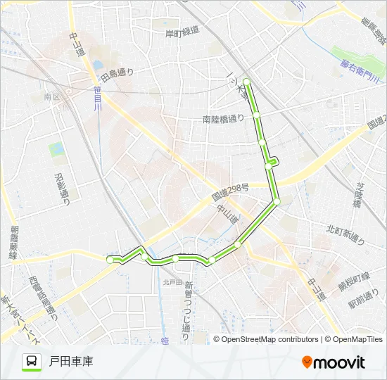 南浦84 Bus Line Map