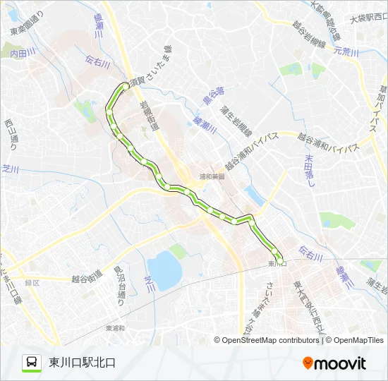 東川02 Bus Line Map