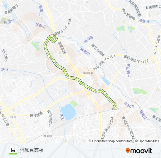 東川02 Bus Line Map