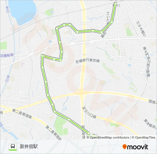 東川03 Bus Line Map