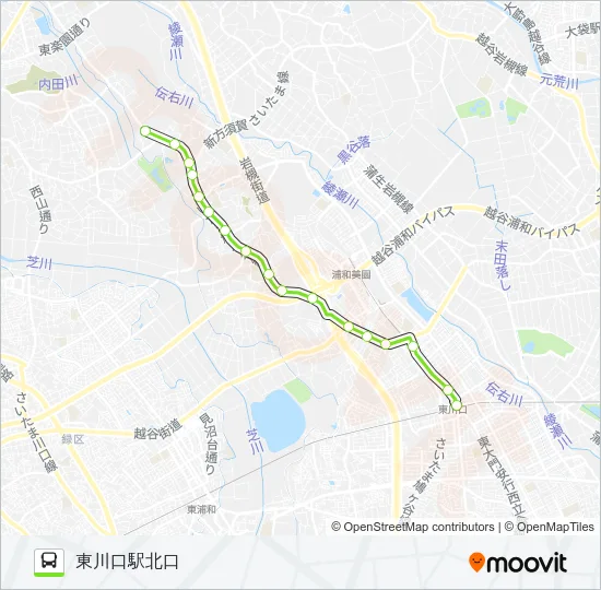 東川81 Bus Line Map