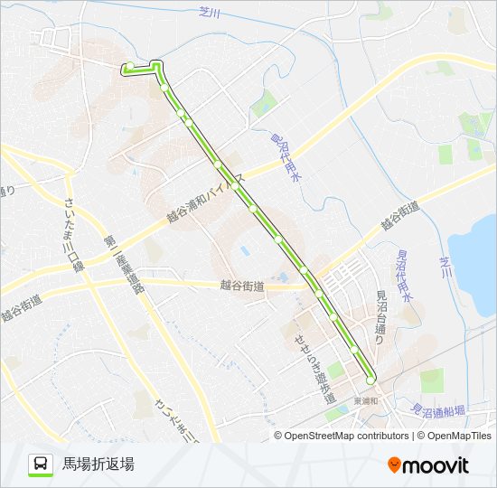 東浦01 Bus Line Map