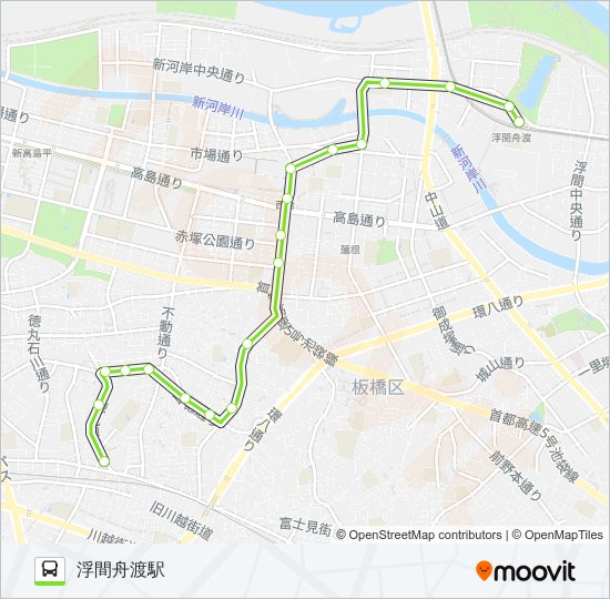 東練05 bus Line Map