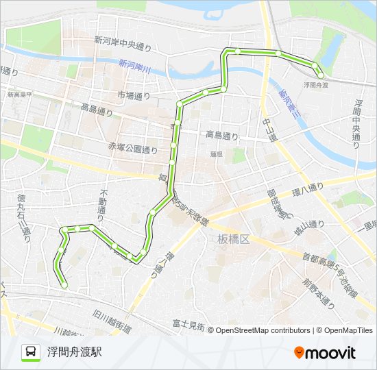 東練05 バスの路線図