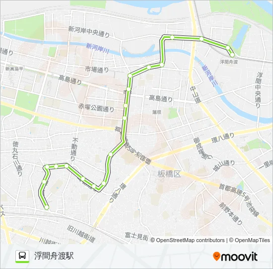 東練05 バスの路線図