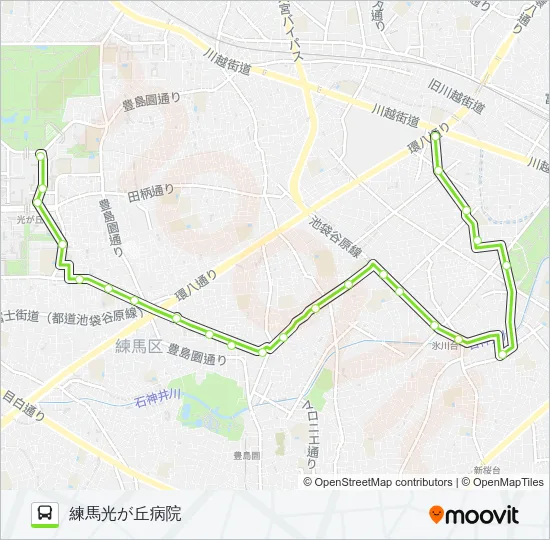 練馬02 バスの路線図