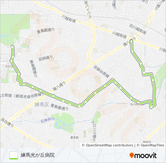 練馬02 バスの路線図